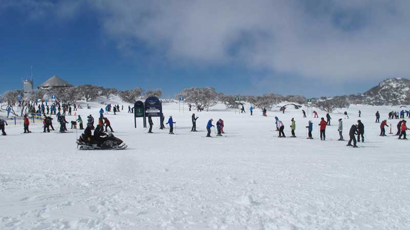 雪山行—澳洲最高峰科修斯科山 （摄影 莎莎）