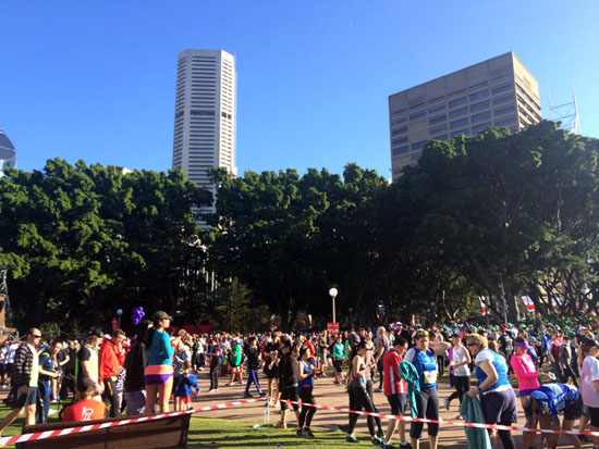 澳大利亚City2Surf趣味长跑比赛9日在悉尼举行（摄影 路友）
