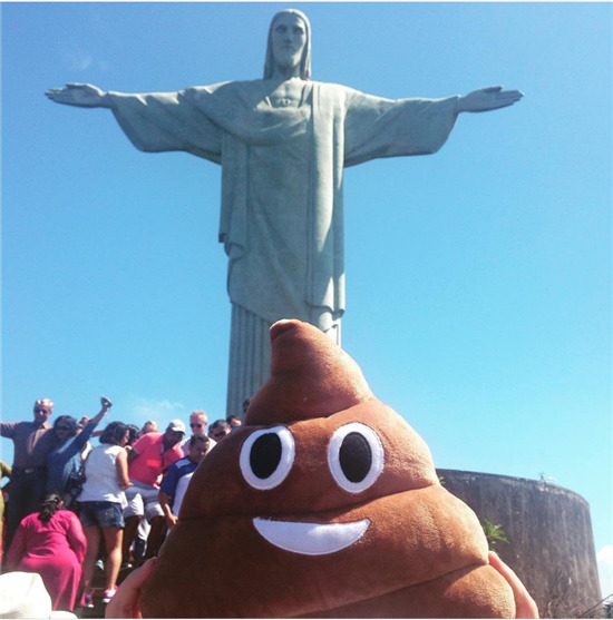 布里斯托尔抵达巴西（图片来源：社交媒体Instagram）