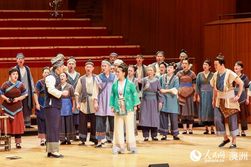 中国大型民族歌剧《刘三姐》在悉尼歌剧院如约唱响