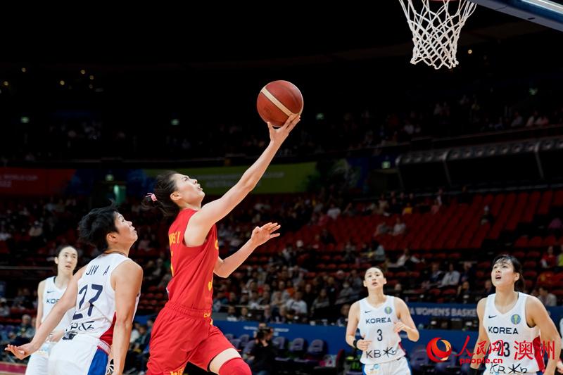 中國女籃控球后衛王思雨（圖片由國際籃聯提供）