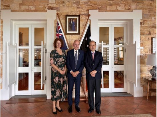 中国驻澳大使肖千首次正式访问澳北领地
