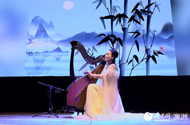 箜篌独奏《春江花月夜》（摄影 石想）