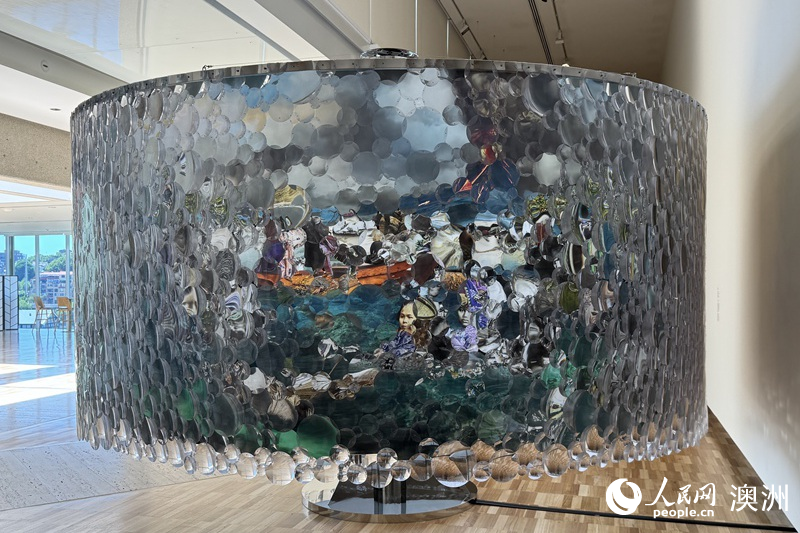 澳大利亚女性艺术家展览“我仍将奋起”展出现场（摄影 王泉骄）